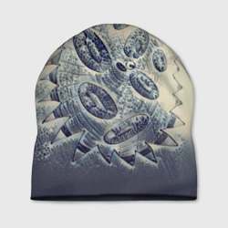 Шапка 3D Синяя кровь