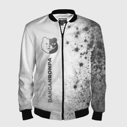 Мужской бомбер 3D Danganronpa - white gradient по-вертикали