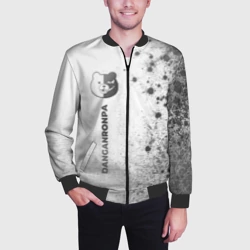 Мужской бомбер 3D Danganronpa - white gradient по-вертикали - фото 2