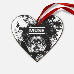 Деревянная игрушка Сердце Muse рок пес