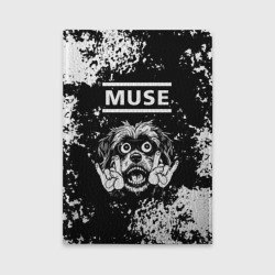 Обложка для автодокументов Muse рок пес