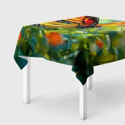 Скатерть 3D Огромная бабочка
