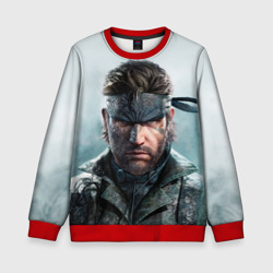 Детский свитшот 3D Snake Solid - metal gear
