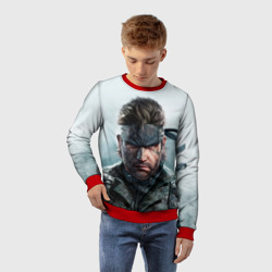 Детский свитшот 3D Snake Solid - metal gear - фото 2