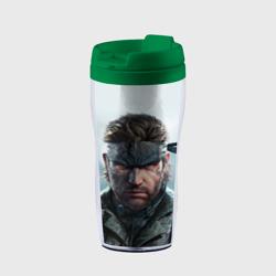 Термокружка-непроливайка Snake Solid - metal gear