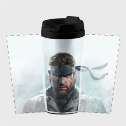 Термокружка-непроливайка Snake Solid - metal gear - фото 2