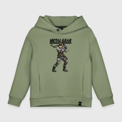 Детское худи Oversize хлопок Snake Solid soldier 