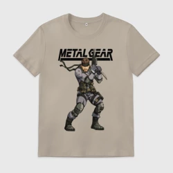 Мужская футболка хлопок Snake Solid soldier 