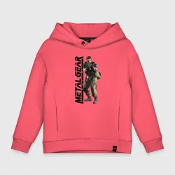 Детское худи Oversize хлопок Снейк Солид