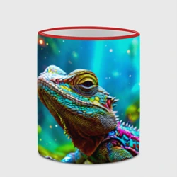Кружка с полной запечаткой Большая ящерица - фото 2