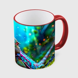 Кружка с полной запечаткой Большая ящерица