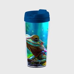 Термокружка-непроливайка Большая ящерица