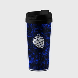 Термокружка-непроливайка Green Day blue energy