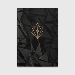 Обложка для автодокументов In Flames golden poly