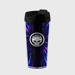 Термокружка-непроливайка The Offspring neon energy
