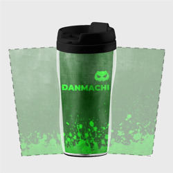 Термокружка-непроливайка DanMachi - green gradient посередине - фото 2