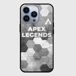 Чехол для iPhone 13 Pro Apex Legends - grey gradient посередине