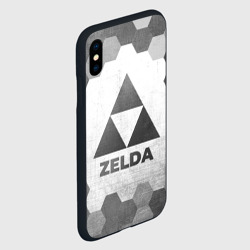 Чехол для iPhone XS Max матовый Zelda - white gradient - фото 2