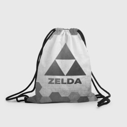 Рюкзак-мешок 3D Zelda - white gradient