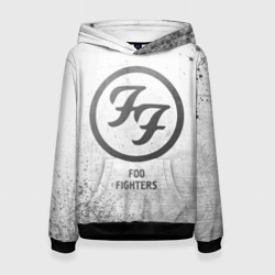 Женская толстовка 3D Foo Fighters - white gradient