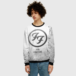 Мужской свитшот 3D Foo Fighters - white gradient - фото 2