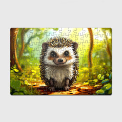 Головоломка Пазл магнитный 126 элементов Огромный ёжик