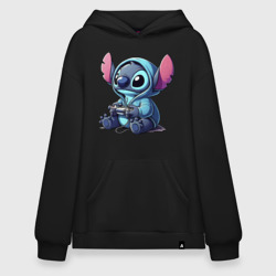 Худи SuperOversize хлопок Стич геймер