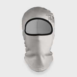 Балаклава 3D Вязью Таня - чёрная надпись