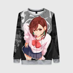 Женский свитшот 3D Дандадан - Момо Аясэ