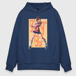 Мужское худи Oversize хлопок Momo Ayase