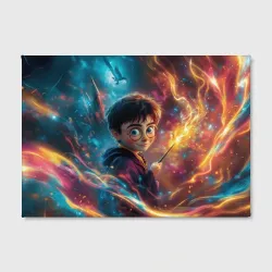 Холст прямоугольный Довольный Гарри Поттер  - фото 2