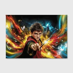 Холст прямоугольный Гарри Поттер и магия - фото 2