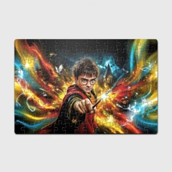 Головоломка Пазл магнитный 126 элементов Гарри Поттер и магия