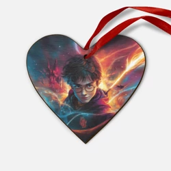 Деревянная игрушка Сердце Harry Potter