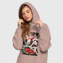 Платье-худи хлопок Dandadan all - фото 2