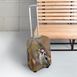 Чехол для чемодана 3D Дятел в лесу - фото 2