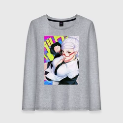 Женский лонгслив хлопок Бабка Момо