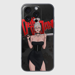 Чехол для iPhone 16 Pro силиконовый с защитой камеры Seiko granny