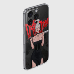 Чехол для iPhone 16 Pro силиконовый с защитой камеры Seiko granny - фото 2