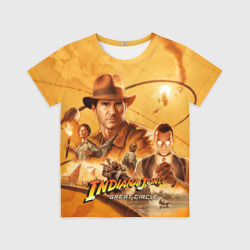 Детская футболка 3D Персонажи Indiana Jones and the great circle