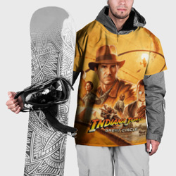 Накидка на куртку 3D Персонажи Indiana Jones and the great circle