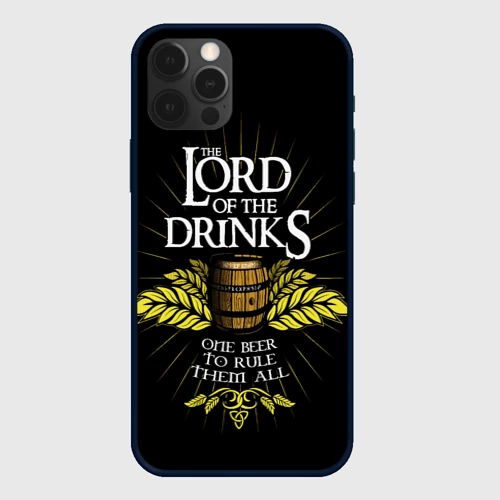Чехол для iPhone 12 Pro Lord of the drinks