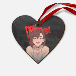 Деревянная игрушка Сердце Momo boobs