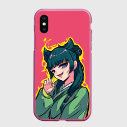 Чехол для iPhone XS Max матовый Монолог фармацевта - Маомао