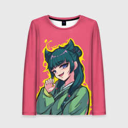 Женский лонгслив 3D Монолог фармацевта - Маомао