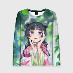 Женский лонгслив 3D Монолог фармацевта - травница Маомао