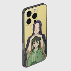 Чехол для iPhone 16 Pro Max силиконовый с защитой камеры Джинши и Маомао - монолог фармацевта - фото 2