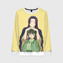 Женский свитшот 3D Джинши и Маомао - монолог фармацевта