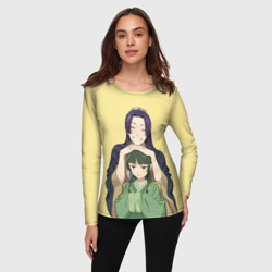 Женский лонгслив 3D Джинши и Маомао - монолог фармацевта - фото 2