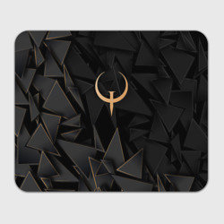 Прямоугольный коврик для мышки Quake golden poly